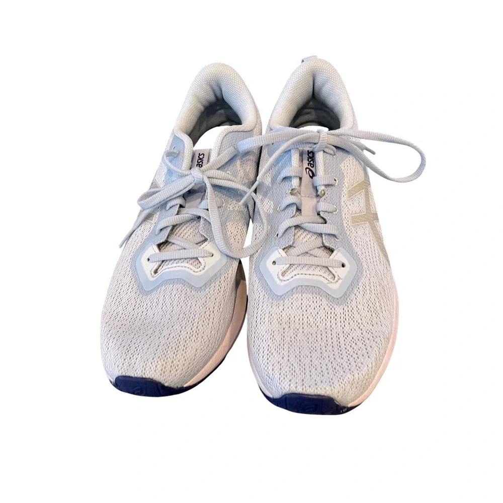 ASICS Womens Size 10 Versablast 2 Soft Sky Blue Silver - Picture 4 of 8